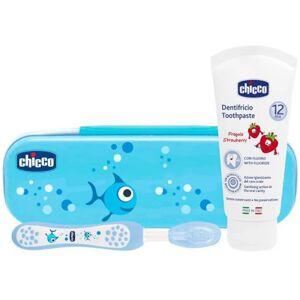 Estuche Higiene Bucal Chicco Azul