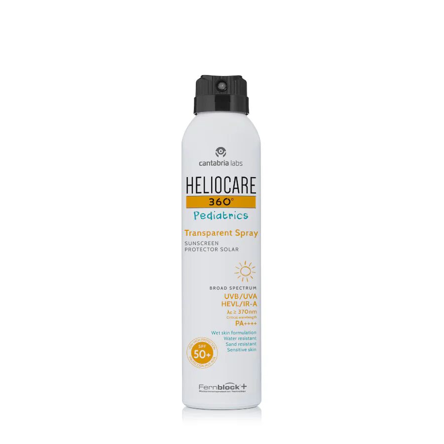 Heliocare 360 ​​Pediatría Spray Transparente SPF50+ 200ml