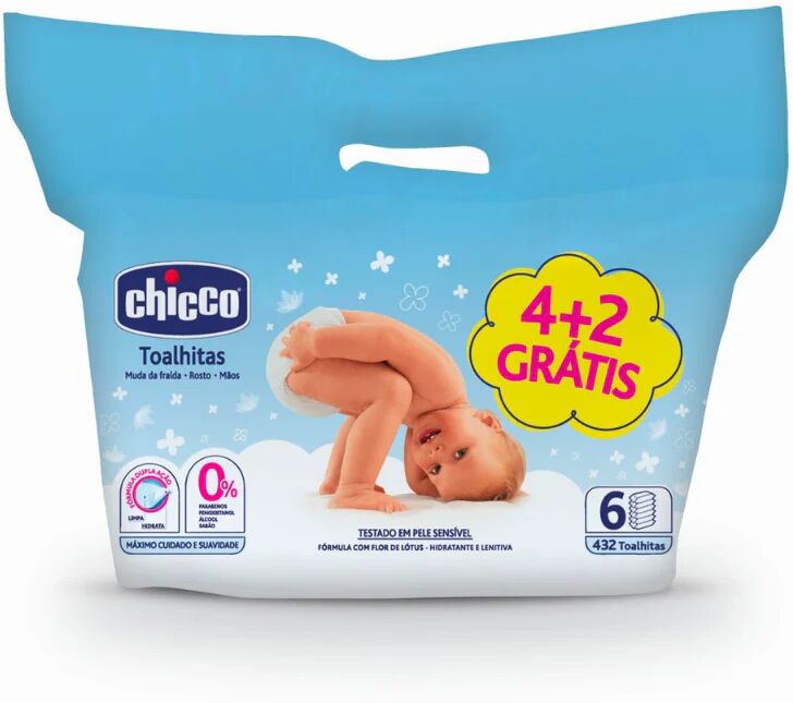 Pack Toallitas Chicco 6x72