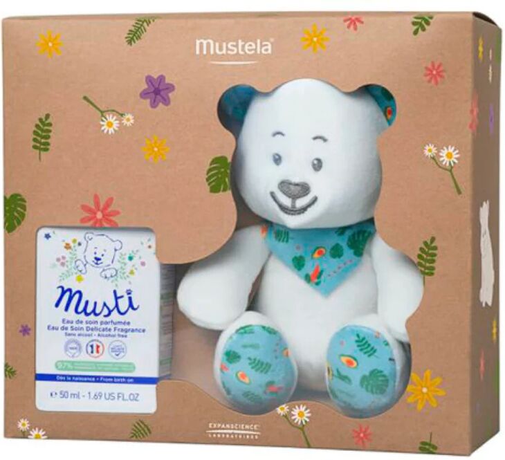 Mustela Bebé Musti Eau de Soin Peluche Set de Regalo