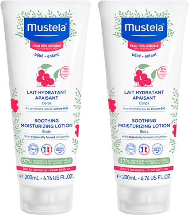 Mustela Bebé Crema Hidratante Calmante Dúo 40ml -50%