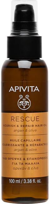 Apivita Rescue Aceite Capilar Nutritivo Y Reparador 100ml