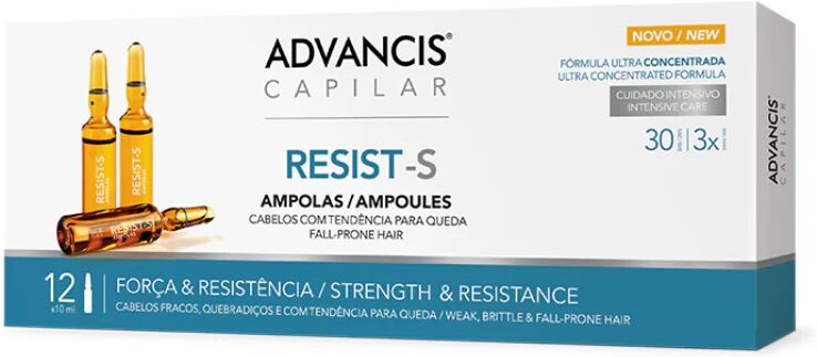 Advancis Capilar Resist-S Ampollas x12 + Oferta 15 días