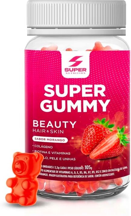 Desin Gomitas que brillan para el cabello y la piel Super Gummy Beauty x 30