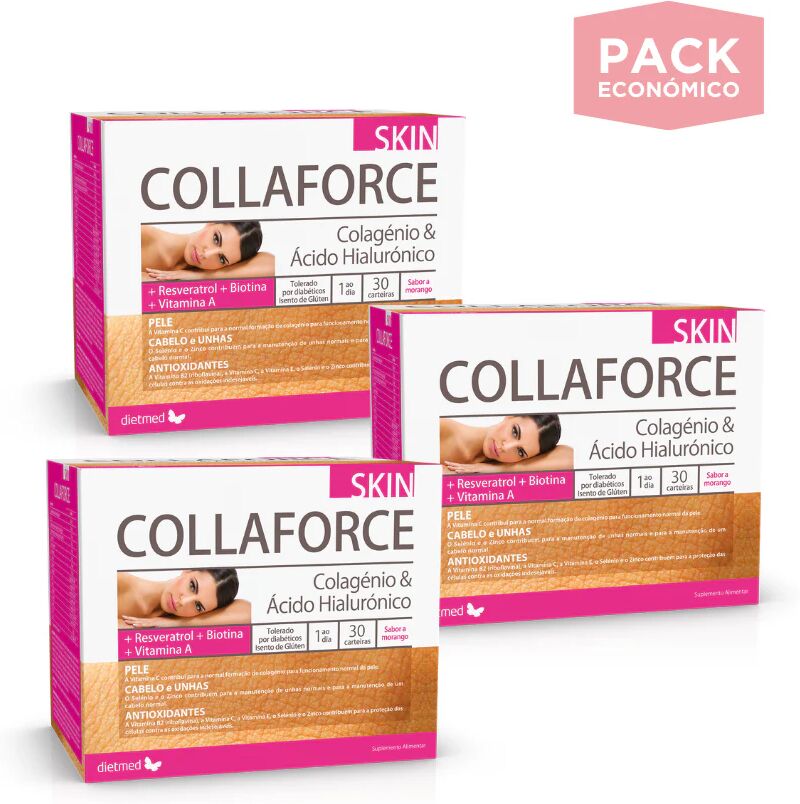 Dietmed Collaforce Skin Morango Saquetas 3x30