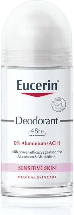 Eucerin Desodorante Roll-On 48H 0% Aluminio 50ml