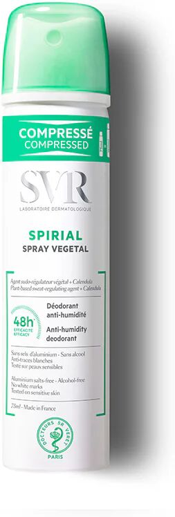 SVR Spirial Deo Vegetal Spray 48 horas 75ml