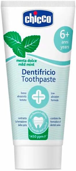 Pasta de dientes de menta Chicco 6m+