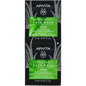 Apivita Express Belleza Mascarilla Hidratante Aloe 2x8ml