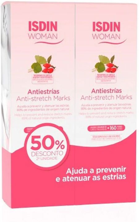 Isdin Woman Crema Antiestrías 2x250ml