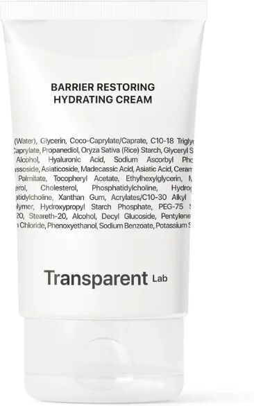 Transparent Lab Barrier Restoring Hydrating Cream 50ml