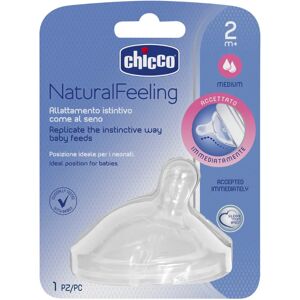 Chicco Natural Feeling Tetina 2M Flujo Med