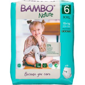 Bambo Nature Pañal Ropa Interior T6 XXL 15+kg x18