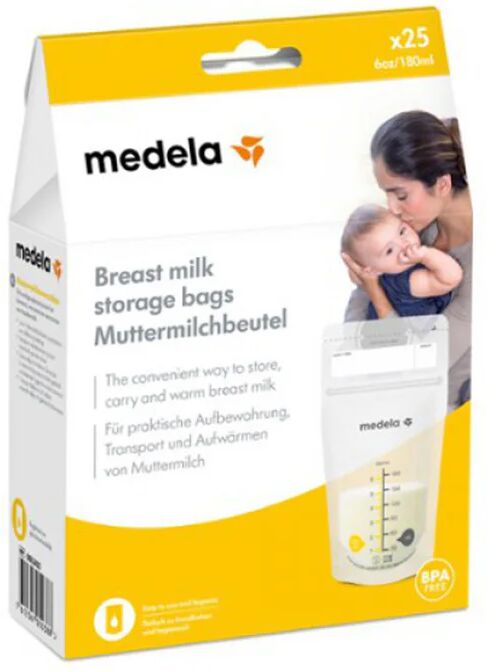 Bolsas de almacenamiento de leche materna Medela x25