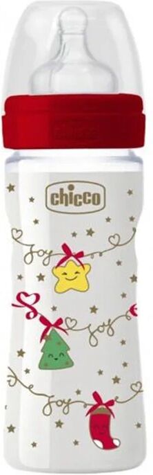 Chicco Biberón Silicona Edición Navidad 0M+ 150ml