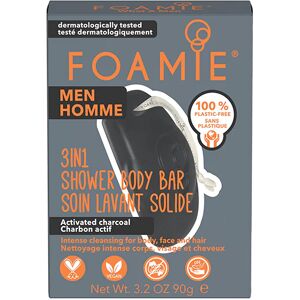 Foamie Man Barra Limpiadora Carbón Activado 90g