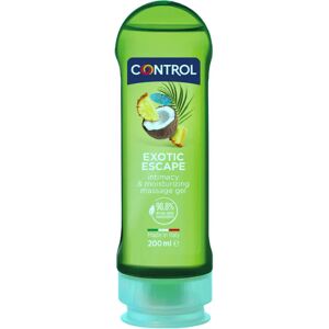 Gel de Masaje Control 2en1 Escape Exótico 200ml