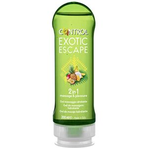 Gel de Masaje Control 2en1 Escape Exótico 200ml