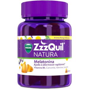 Vicks ZzzQuil Natura Gomitas de Mango y Plátano x30