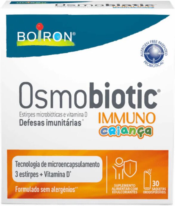 Boiron Osmobiotic Inmuno Infantil Sobres x30