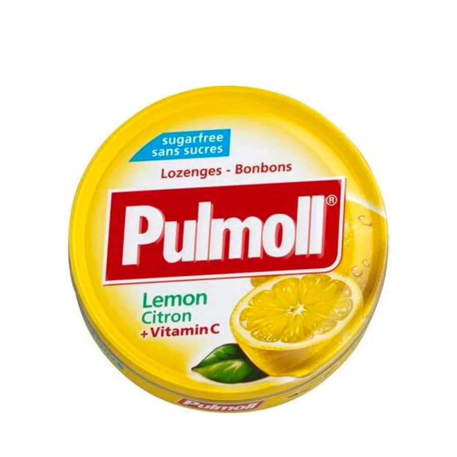 Pulmoll Pastillas Limón + Vitamina C Sin Azúcar 45g