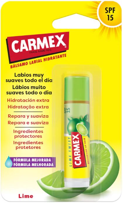 Carmex Lime Twist Barra Labial Hidratante SPF15 4,25g