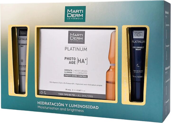 Martiderm Platinum Set Hidratación y Brillo