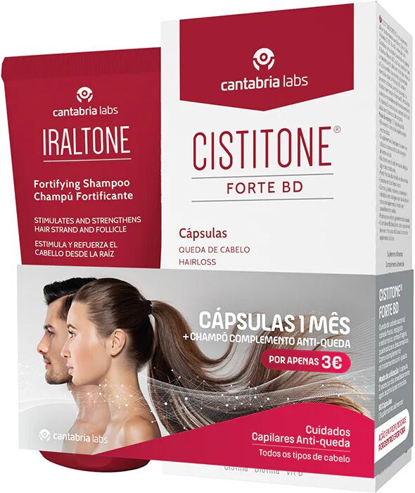 Cistitone Forte BD x60 + Iraltone Champú Fortificante 200ml