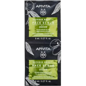 Apivita Express Beauty Mascarilla Exfoliante Oliva 2x8ml