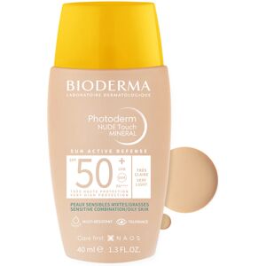 Bioderma Photoderm Nude Touch Crema Mineral Tono Claro SPF50+ 40ml