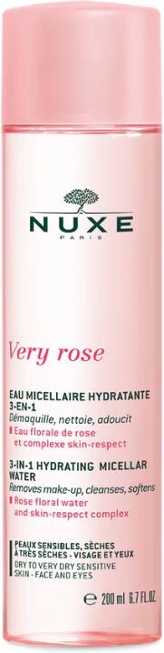 Nuxe Very Rose Agua Micelar Desmaquillante 3 en 1 200ml