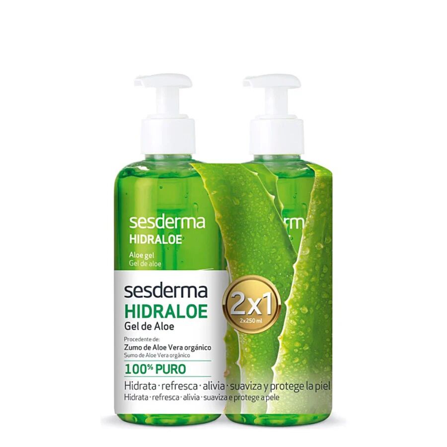 Sesderma Hidraloe Gel Aloe Vera 2x250ml