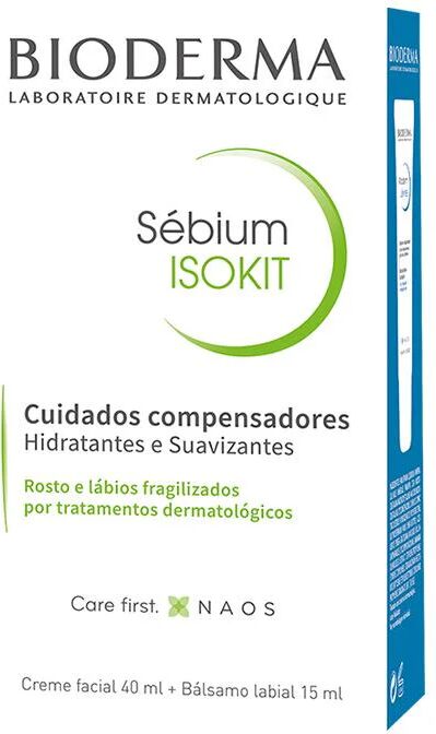 Bioderma Isokit Sébium Hydra Crema 40ml + Atoderm Bálsamo Labial 15ml