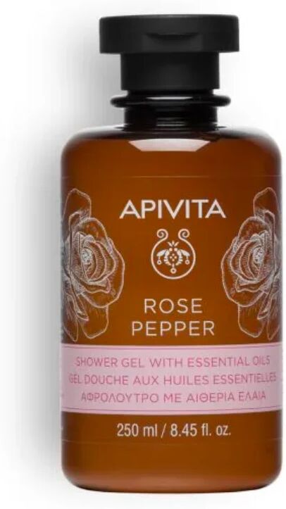 Apivita Gel de Ducha Pimienta Rosa 250ml