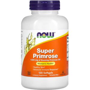 Now Foods Ahora Super Prímula 1300mg Cápsulas x120