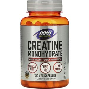 Now Foods Now Creatina Monohidrato 750mg Cápsulas x120