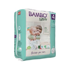 Pañales Bambo Nature 4 L 7-14kg x24