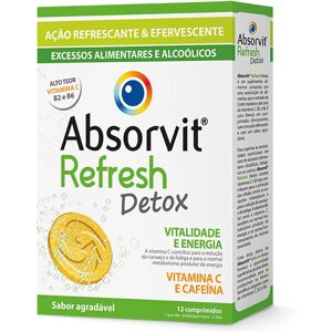 Absorvit Refresh Detox Pastillas Efervescentes x12