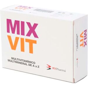 MYPharma Mixvit Multivitaminas y Minerales Cápsulas x60