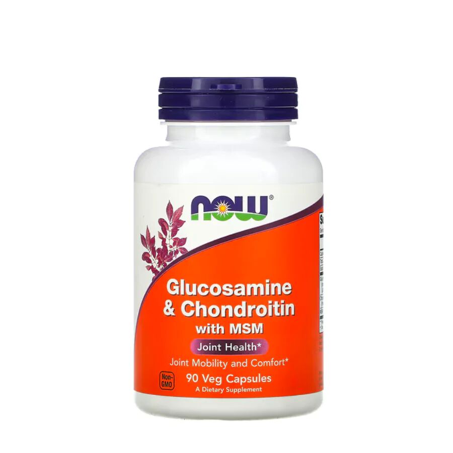 Now Foods Now Glucosamina Condroitina y MSM Cápsulas x90