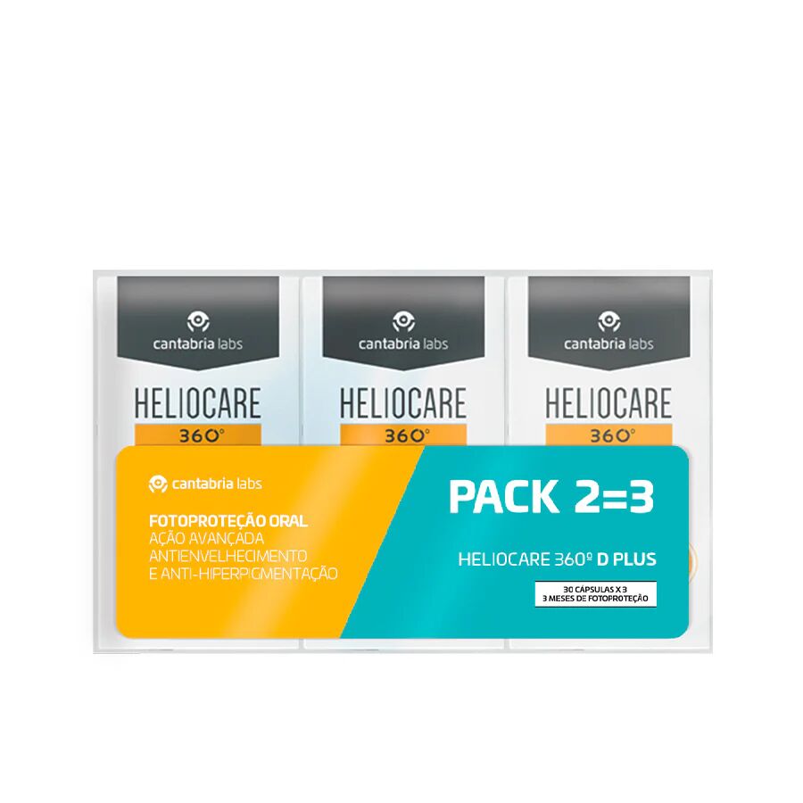 Heliocare 360 D Plus Cápsulas 3x30