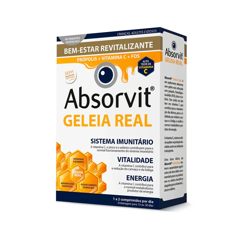 Absorvit Pastillas Jalea Real x30