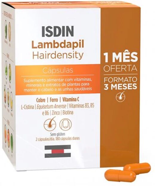 Isdin Lambdapil Capsulas Densidad Capilar x180