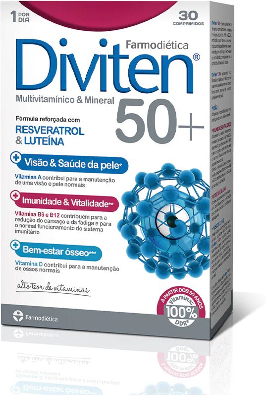 Diviten 50+ Pastillas x30