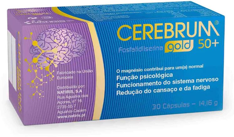 Cerebrum Gold 50+ Cápsulas x30