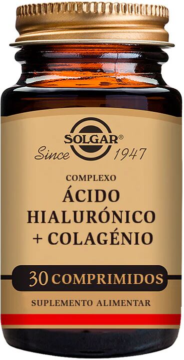 Solgar Ácido Hialurónico + Colágeno Comprimidos x30