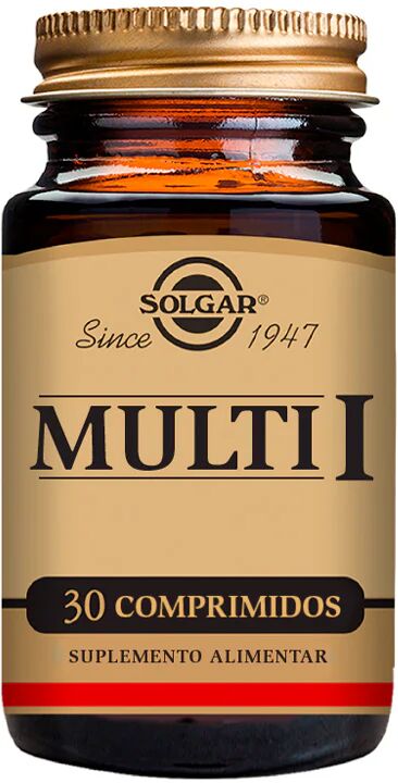 Solgar Multi I Multivitaminas y Minerales Comprimidos x30