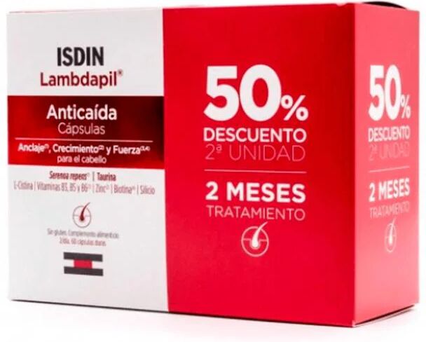 Isdin Lambdapil Cápsulas Anticaída 2x60