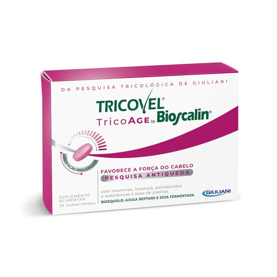 Bioscalin Tricovel TricoAge Pastillas Anticaída x30
