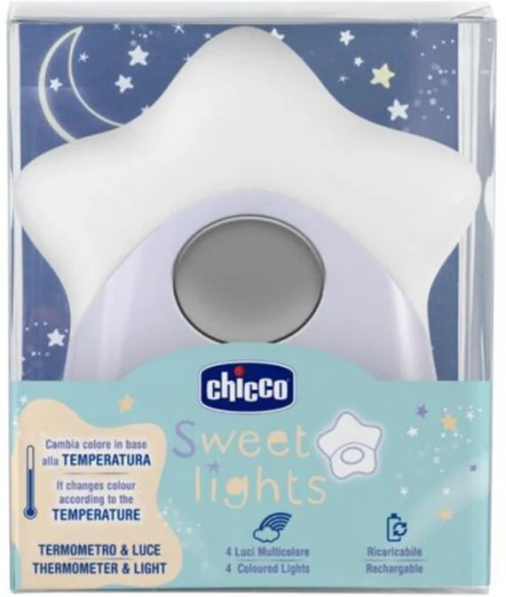 Chicco Star Night Light con Termómetro